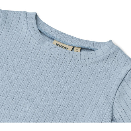 Wheat Morning Sky Rib T-Shirt S/S Irene