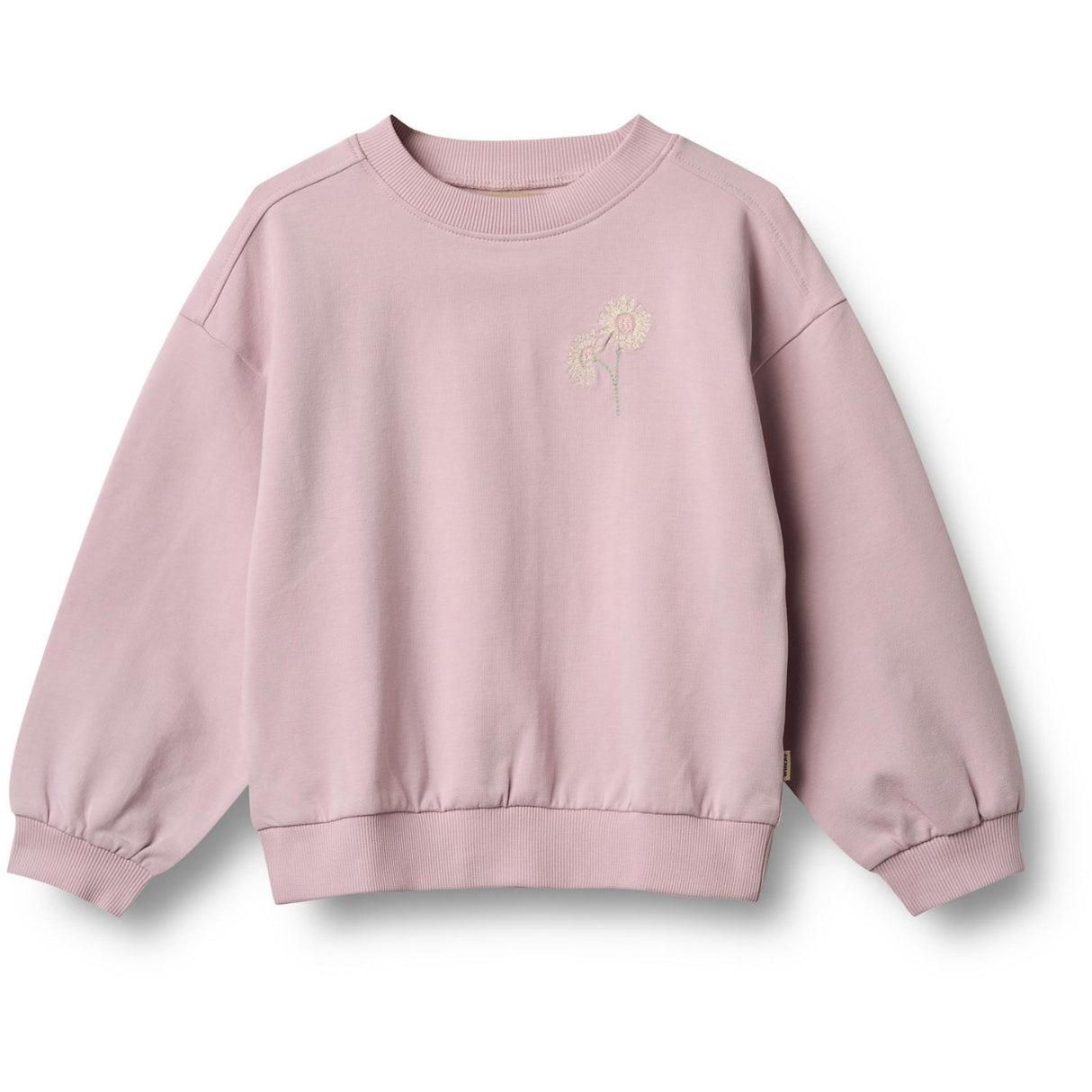 Wheat Lavender Mist Sweatshirt L/S Embroidery Eliza