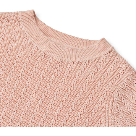 Wheat Powder Knit Top S/S Alva