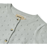 Wheat Soft Blue Knit Cardigan Maia