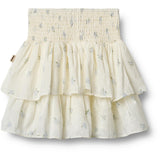 Wheat Blue Flowers Skirt Hilary