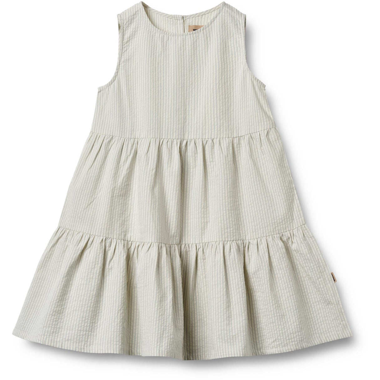 Wheat Summer Blue Stripe Dress Luise