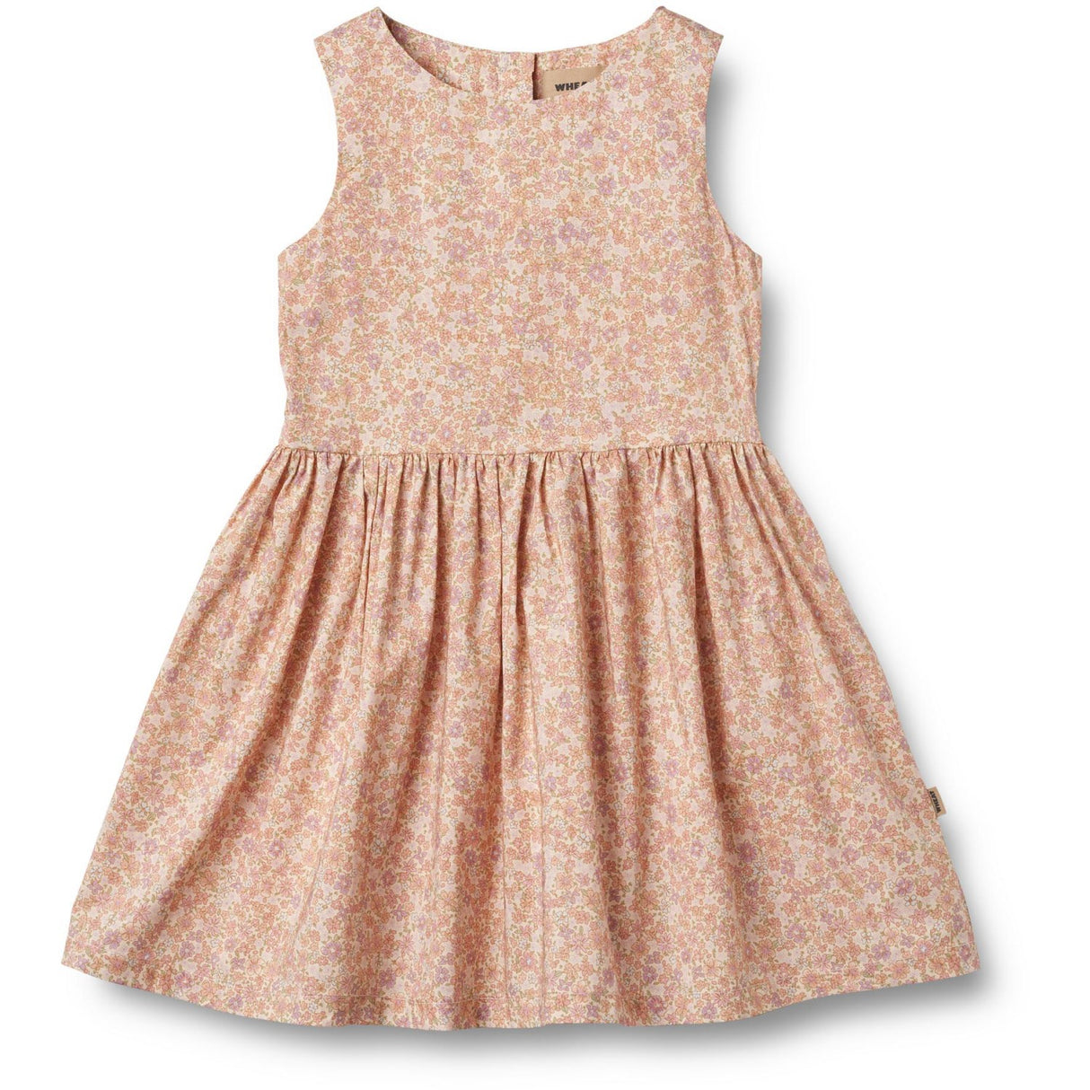 Wheat Lilac Flowers Dress Thelma