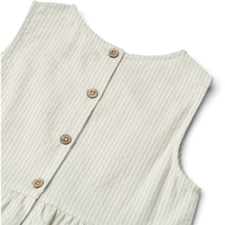 Wheat Summer Blue Stripe Dress Luise