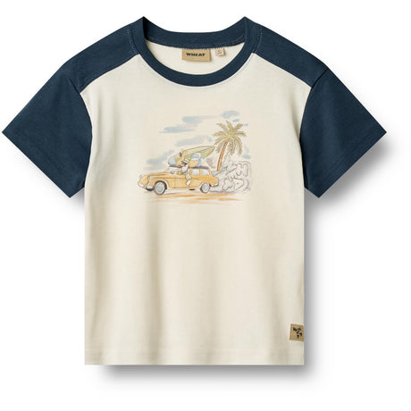 Wheat Ivory T-Shirt S/S Vincent