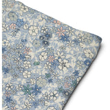 Wheat Blue Summer Flowers Jersey Leggings Jules