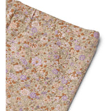 Wheat Lilac Flower Meadow Bike Shorts Anne