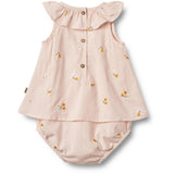 Wheat Powder Yellow Cherries Dress Suit Ingeborg