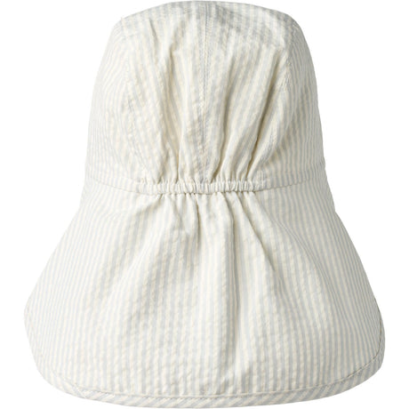 Wheat Summer Blue Stripe Sunhat Albert