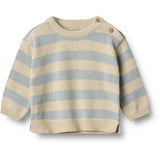 Wheat Blue Stripe Knit Pullover Morgan