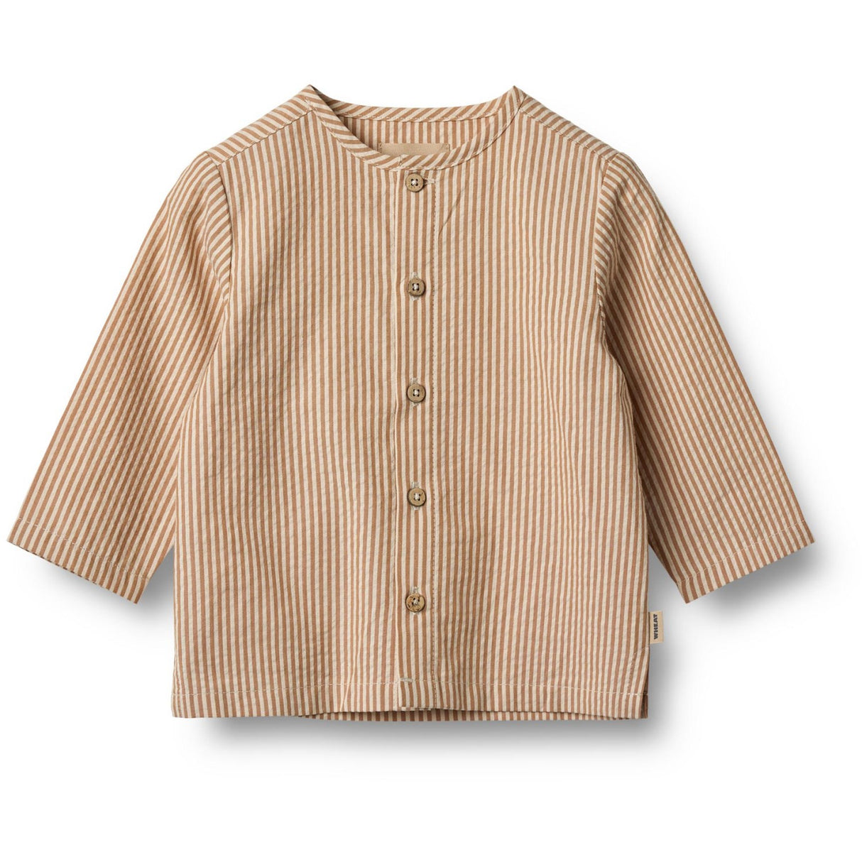 Wheat Caramel Stripe Shirt Shelby