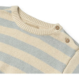 Wheat Blue Stripe Knit Pullover Morgan
