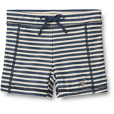 Wheat Blue Stripe Swim Shorts Ulrik