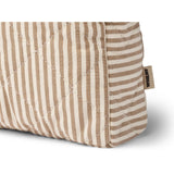 Wheat Cappucino Stripe Wash Bag Small Ziggy