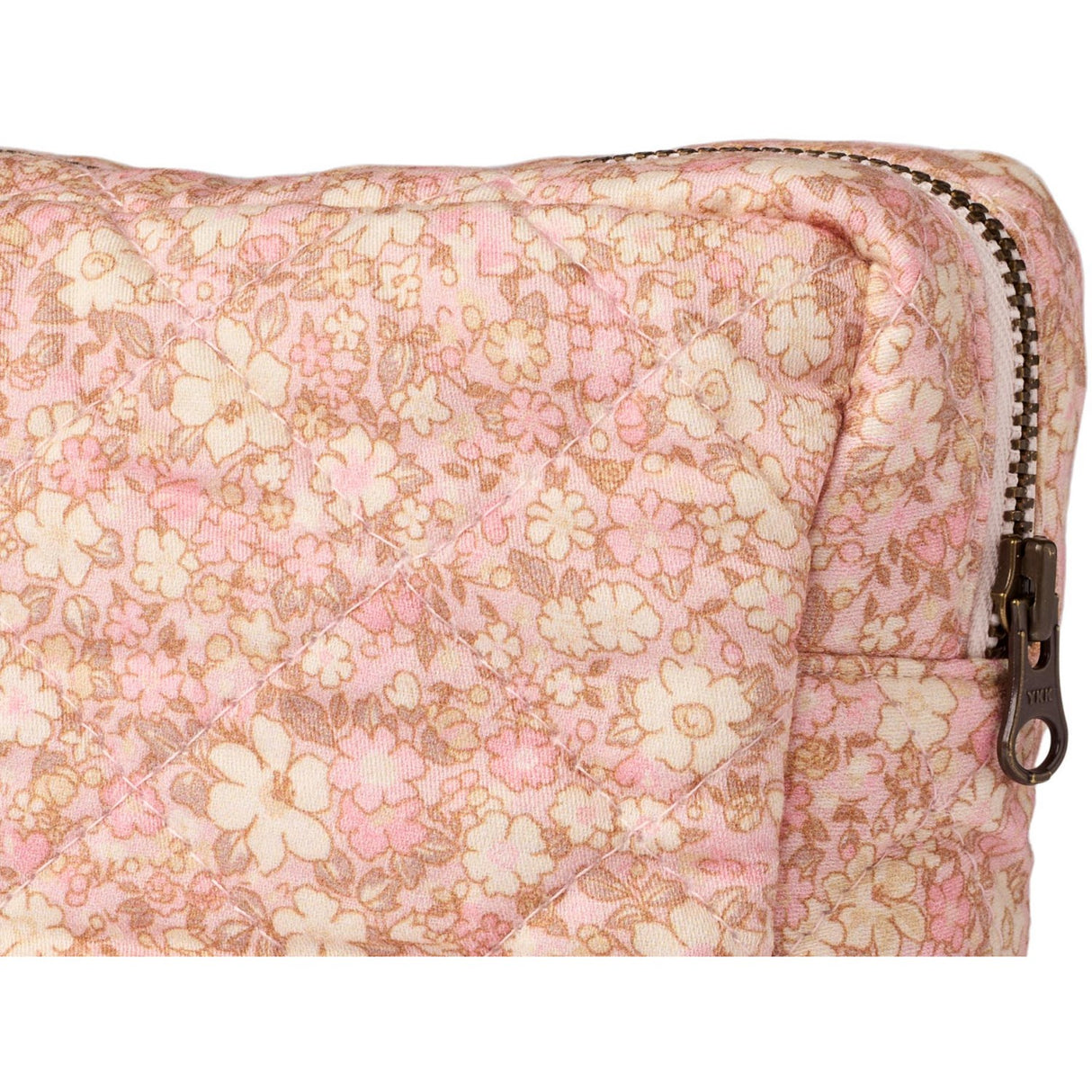 Wheat Rose Flower Meadow Wash Bag Small Ziggy