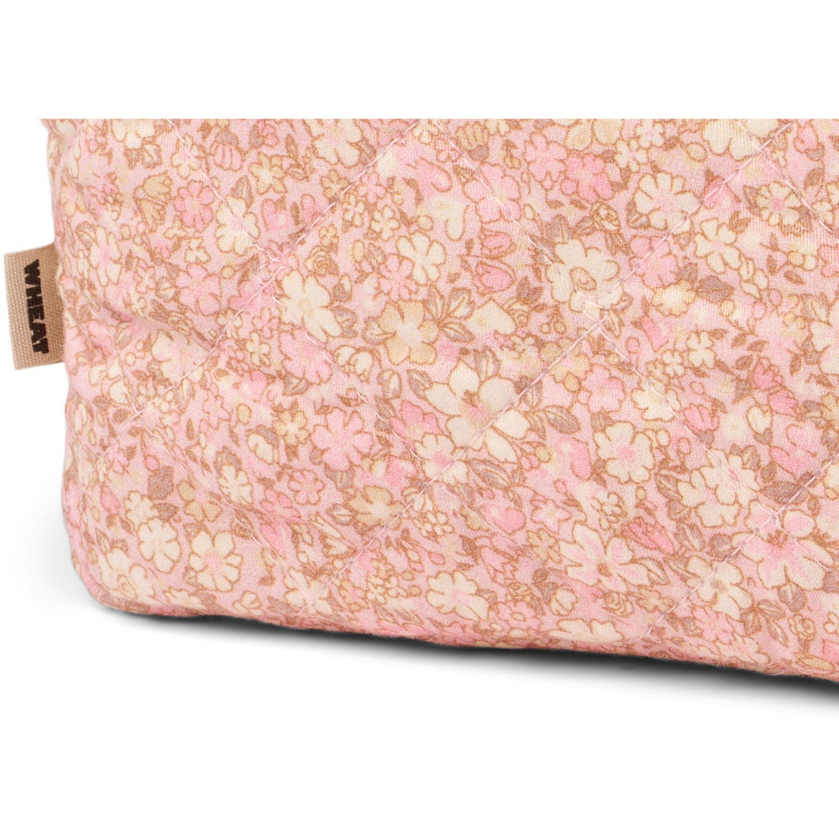 Wheat Rose Flower Meadow Wash Bag Small Ziggy