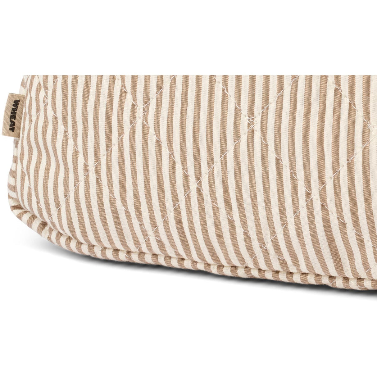 Wheat Cappucino Stripe Wash Bag Large Ziggi