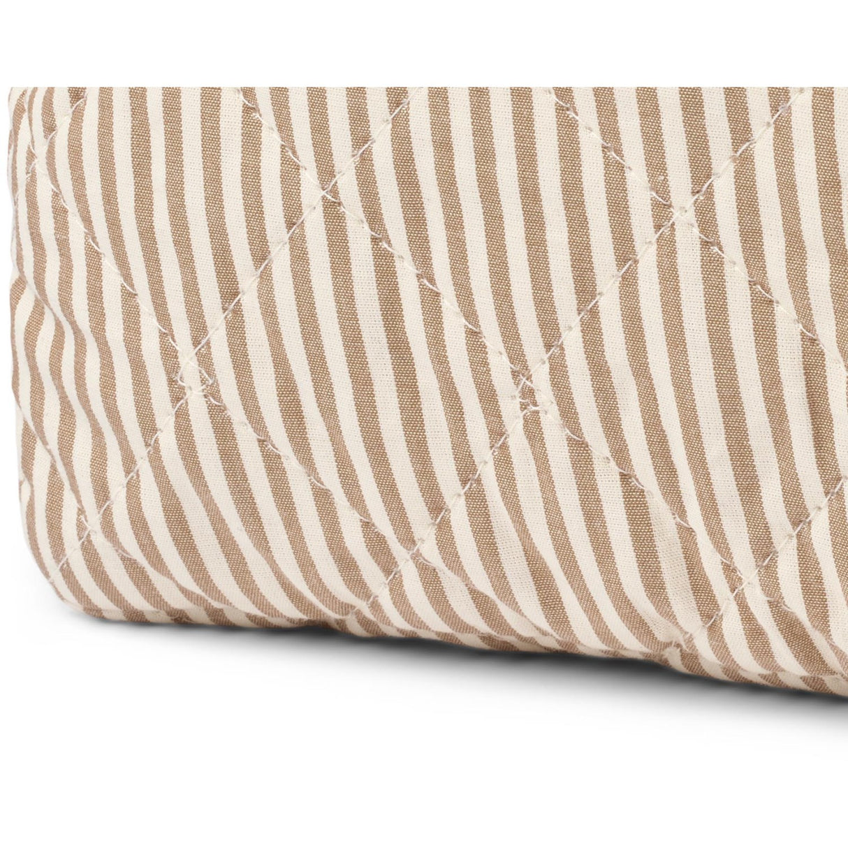 Wheat Cappucino Stripe Wash Bag Small Ziggy