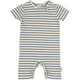 Petit Piao Blue Mirage Summer Romper S/S Sum Printed