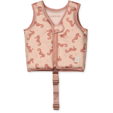 LIEWOOD Seahorse / Apple Blossom Dove Swim Vest