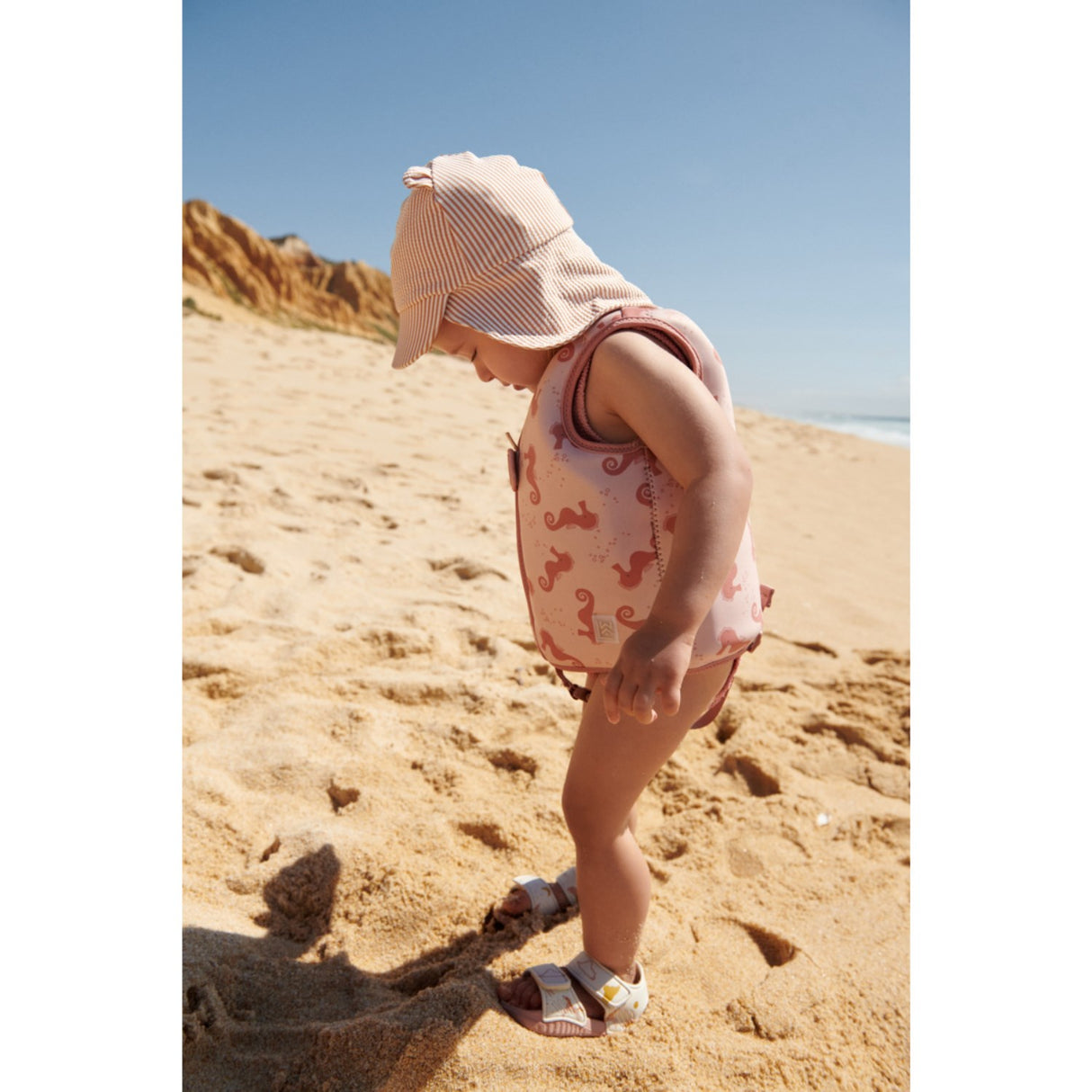 LIEWOOD Seahorse / Apple Blossom Dove Swim Vest