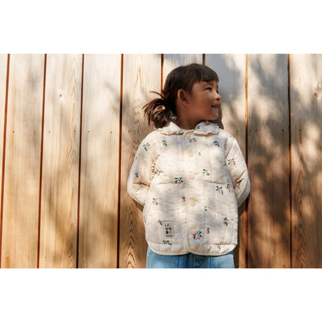 LIEWOOD Peach / Sea Shell Bea Jacket With Frill