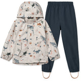 LIEWOOD Sea Creature / Sandy Pedia Rainwear Set