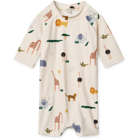 LIEWOOD Safari Sandy Mix Thor Baby Swim Jumpsuit