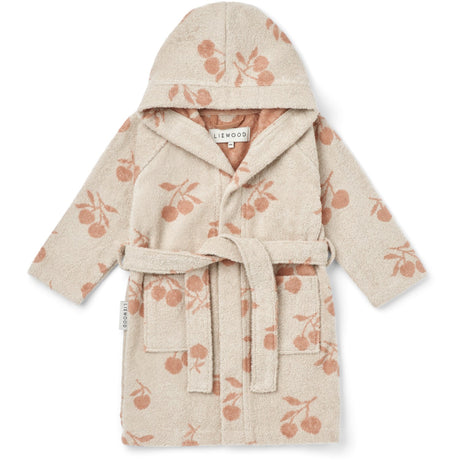 LIEWOOD Peach / Sea Shell Lilana Yarn Dyed Bathrobe