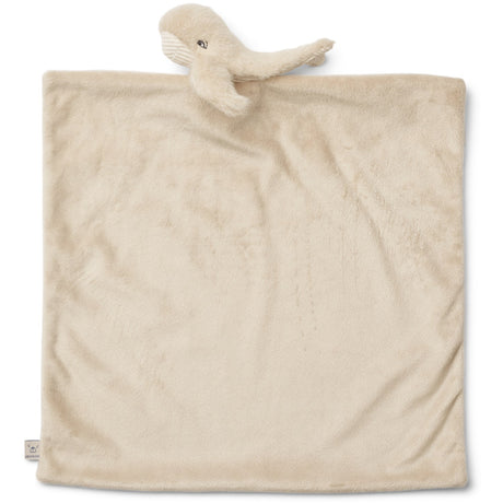 LIEWOOD Mist Camdon Whale Cuddle Cloth