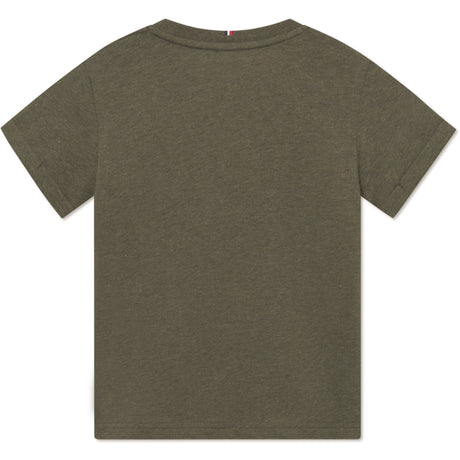 Les Deux Kids Forest Green/Orange Nørregaard T-Shirt Seasonal