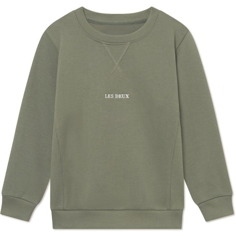 Les Deux Kids Lichen Green Dexter Sweatshirt