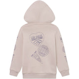 Les Deux Kids Light Sand Atlas Zipper Hoodie