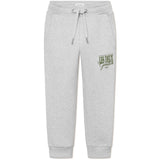 Les Deux Kids Snow Melange/Chive Green Goods Sweatpants