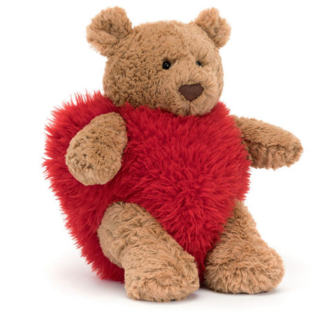 Jellycat Bear Bartholomew Heart 26 cm