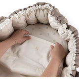 Sebra Moonlight Beige Bedwetting Sheet Babynest