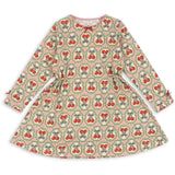 Konges Sløjd Cherry Bow Drey Dress Gots