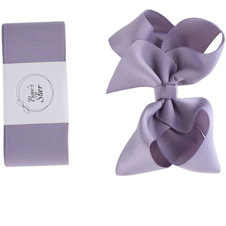 Bow's by Stær Christening Ribbon w. Bow - Dusty Purple