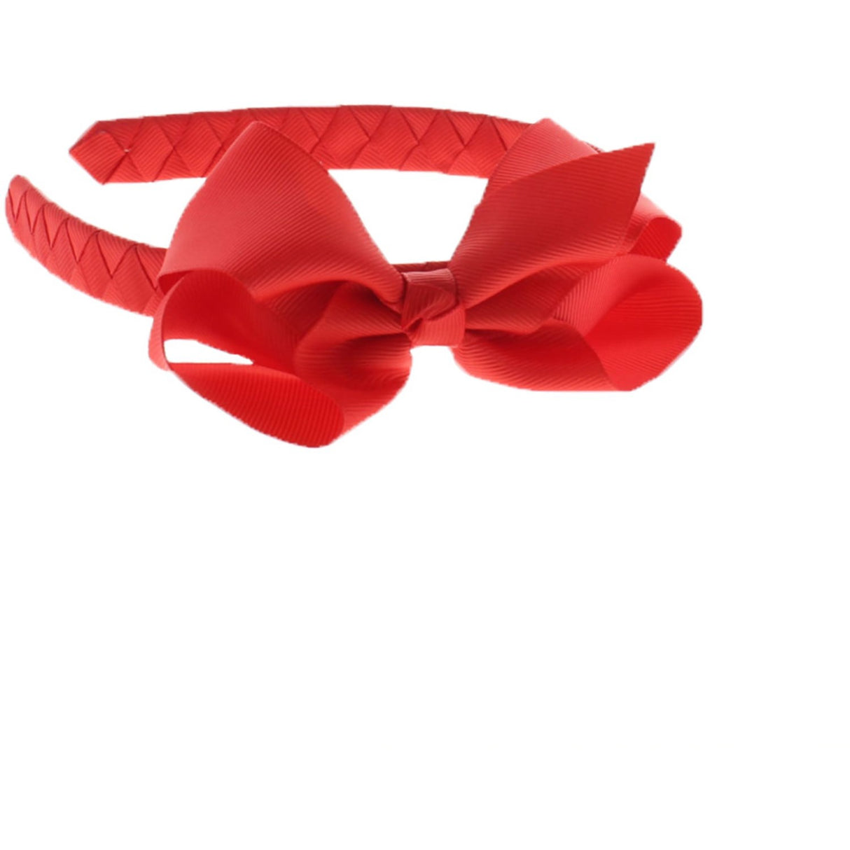 Bow's by Stær Hairband Classic Large Bow - Poppy Red