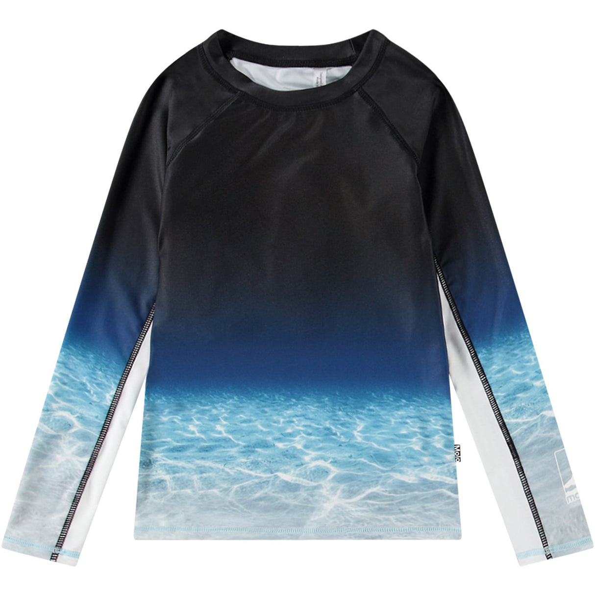 Molo Faded Ocean Neptune LS Swim Top