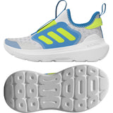 adidas Originals Dash Grey/Lucid Lemon/Solar Blue Tensaur Comfort Ac C Sneakers