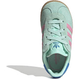 adidas Originals Clear Mint/Bliss Pink/Bright Blue Gazelle Cf El I Sneakers