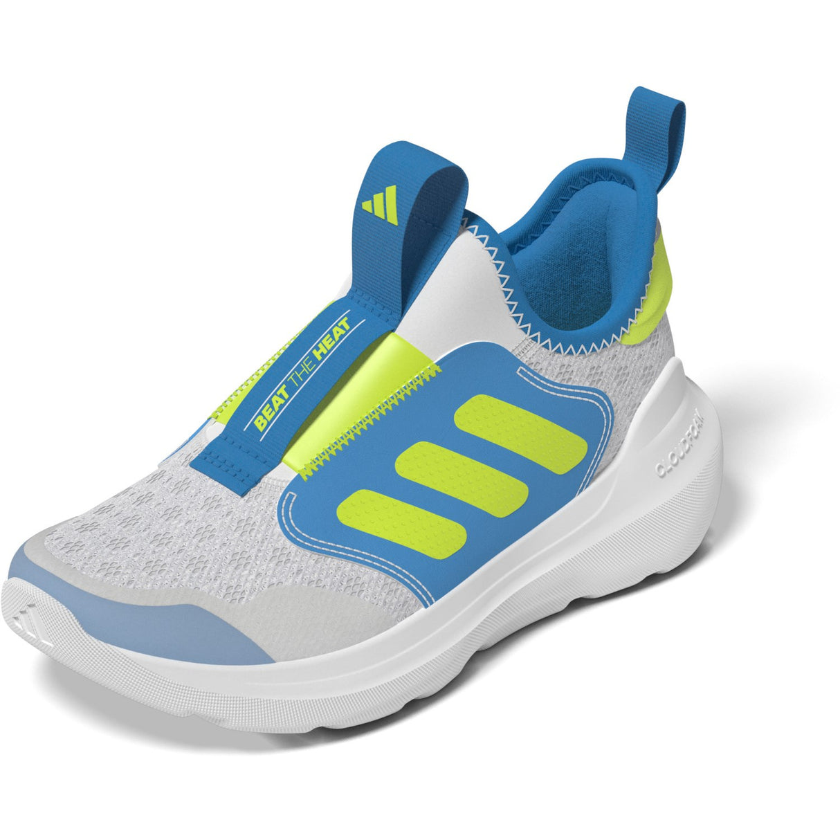 adidas Originals Dash Grey/Lucid Lemon/Solar Blue Tensaur Comfort Ac C Sneakers