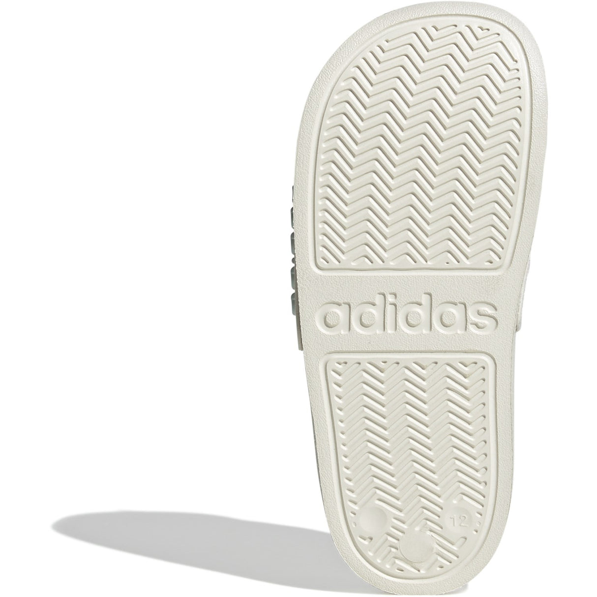 adidas Originals Off White/Bliss Lilac/Halo Mint Adilette Shower K Slides