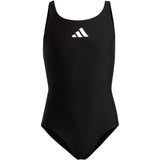 adidas Originals Black/White 3 Bars Sol St Y Swimsuit