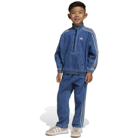 adidas Originals Medium Blue Denim Denim Set