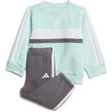 adidas Originals Semi Flash Aqua/White/Grey Strata I 3S Tib Fl Sweat Set