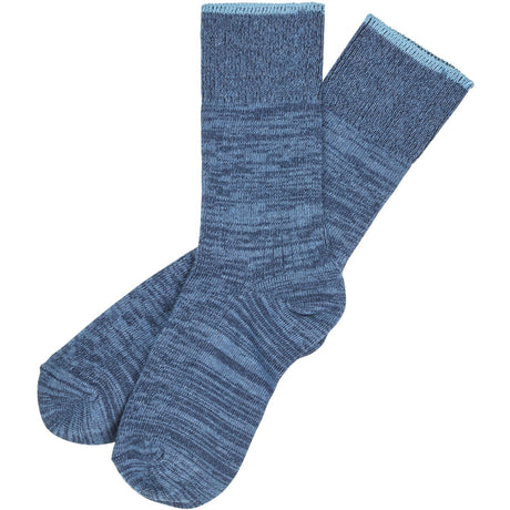 FUB dark navy/washed indigo Melange Socks 2-Pack