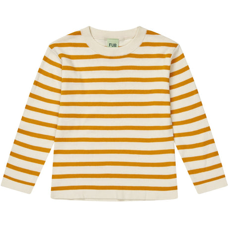 FUB ecru/sunflower Long Sleeve Tee