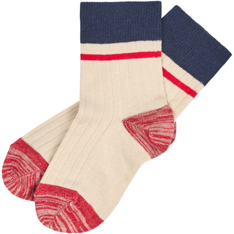FUB ecru Colour Block Socks
